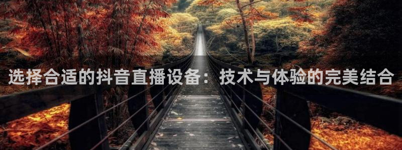 斗球app下载：选择合适的抖音直播设备：技术与体验的完美结合